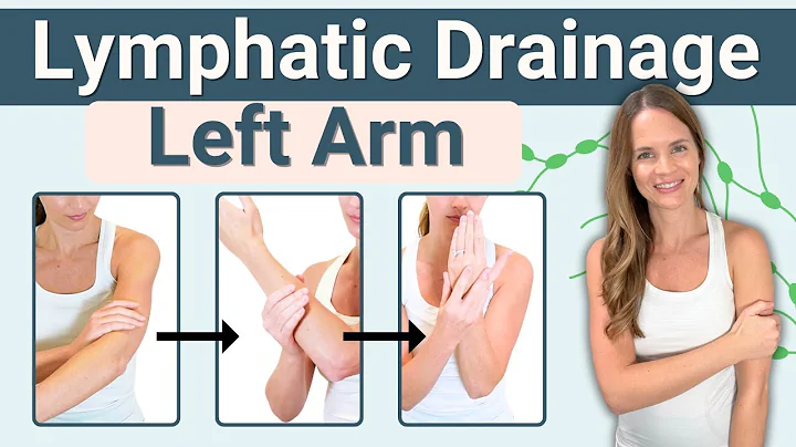 Left ARM Lymphatic Drainage Massage Full Routine : For Swelling & Lymphedema