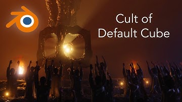 "Cult of Default Cube" │ My Entry for the DefaultCube Renderchallenge │Blender CyclesX