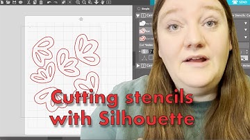 Cutting Stencils with a Silhouette Cameo