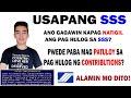 Pwede ba magpatuloy sa pag hulog ng contributions sa sss  alamin kung paano mag continue sapag hulog