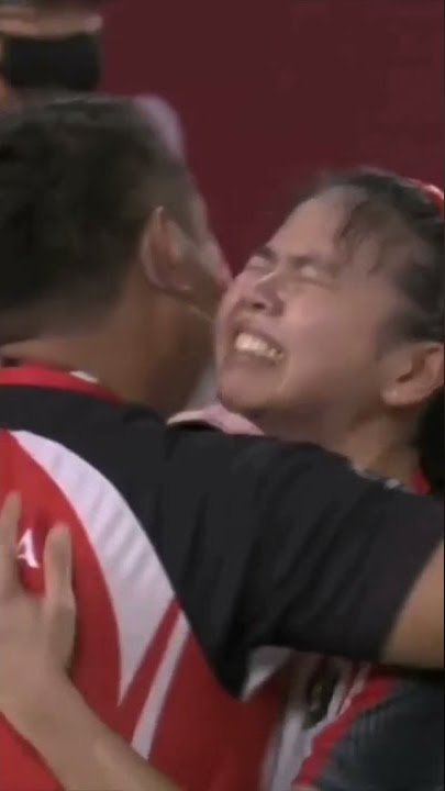 Detik-Detik Emass Greysia/Apriyani😍😍😍 #shorts #viral #tokyo2020