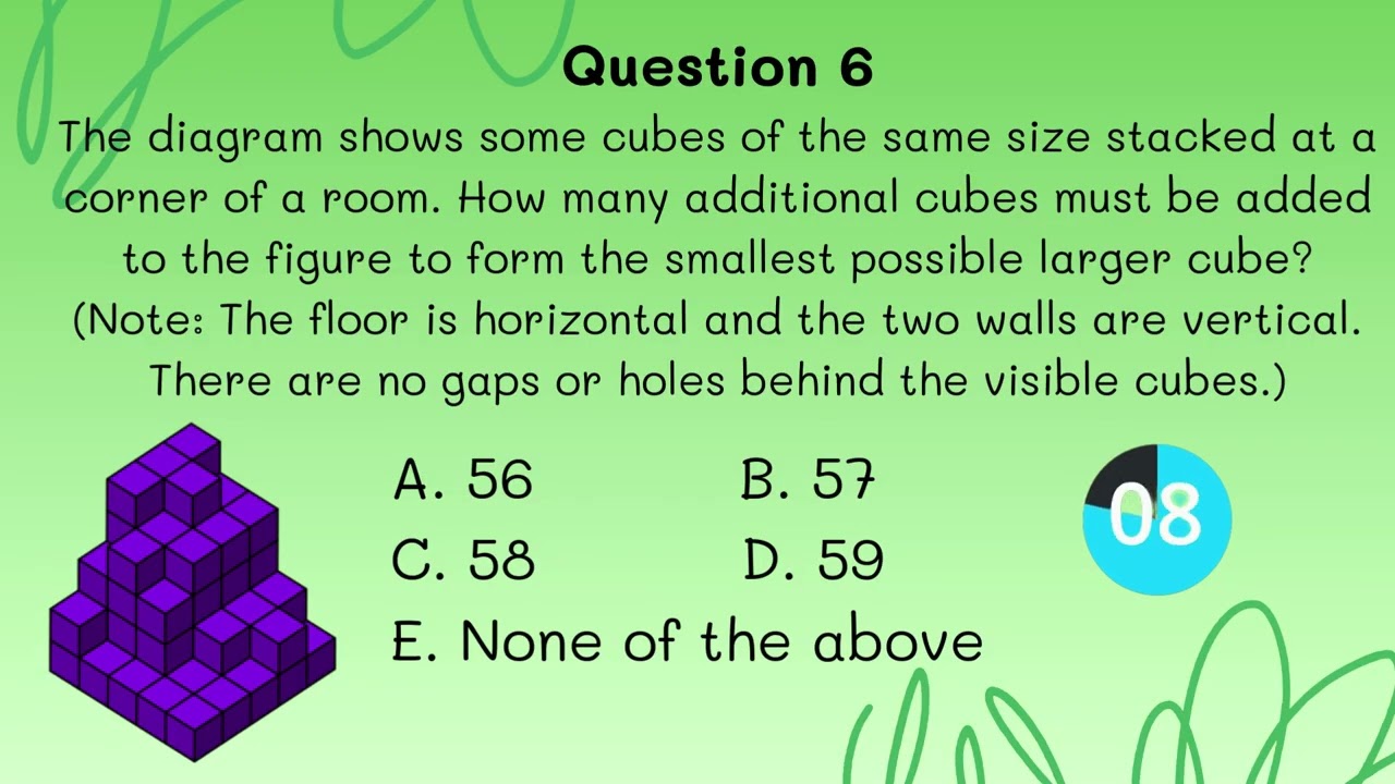 SASMO 2024 Grade 4 Section A