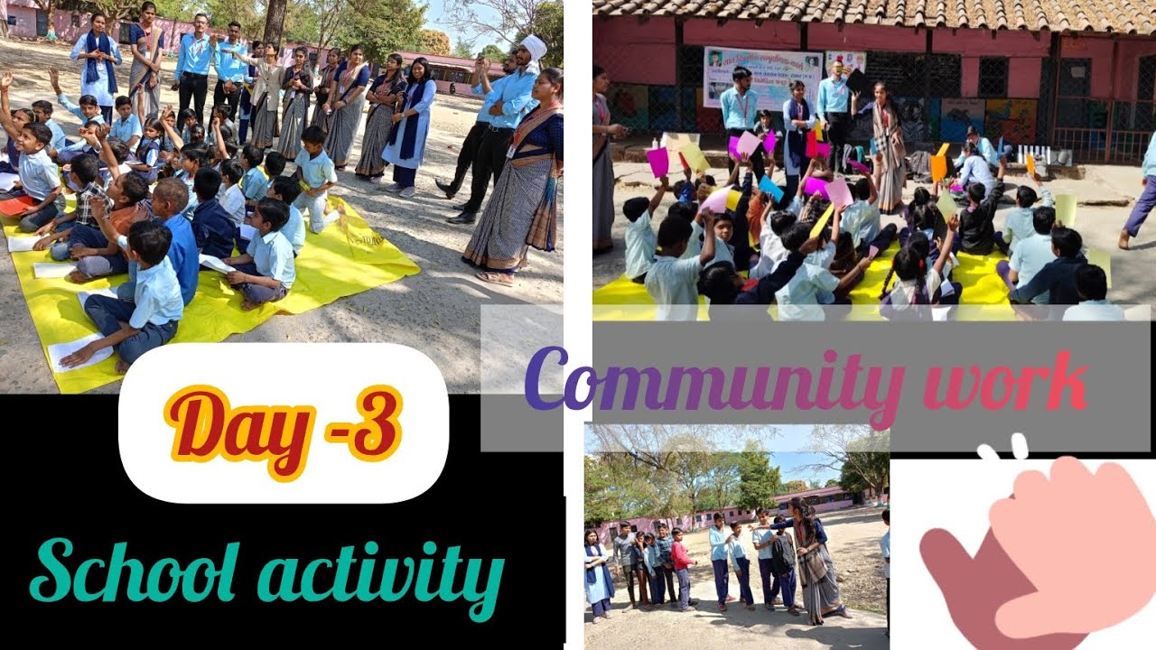 Community work (day 3) l #trending sl#community #work #students # ...