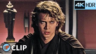 Anakin Becomes Palpatines Apprentice Scene Star Wars Revenge Of The Sith 2005 4K Hdr Movie Clip