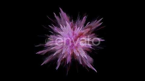 Color of Powder Explosion 4K | Motion Graphics - Envato elements