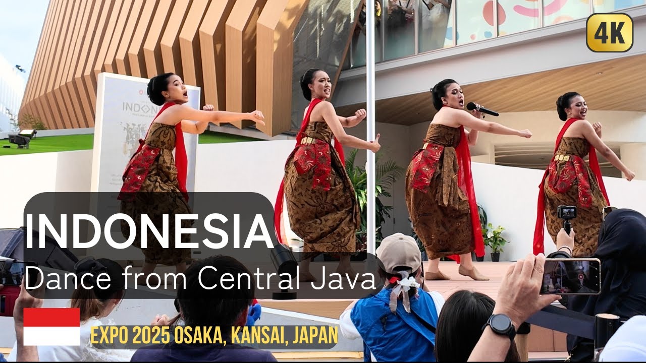 Indonesia Traditional Dance from Central Java | Expo 2025 Osaka Japan