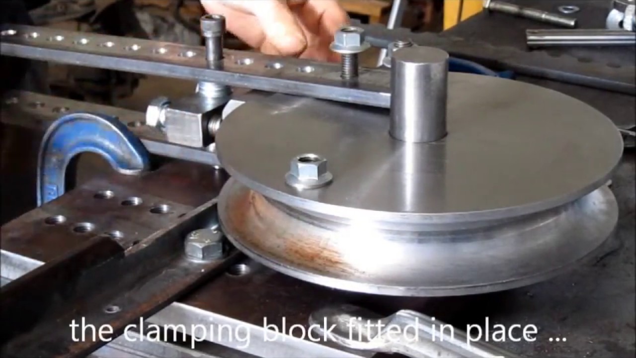 Tube Bender 38.1 diam. Assembly & Operation