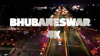 BHUBANESWAR NIGHT DRONE VIEW 4K ULTRA HD