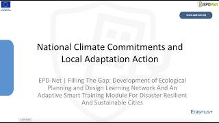 4402 - National Climate Commitments and Local Adaptation Action