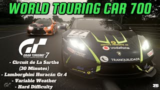 Gran Turismo 7 - World Touring Car 700 (Circuit de La Sarthe 30 ...