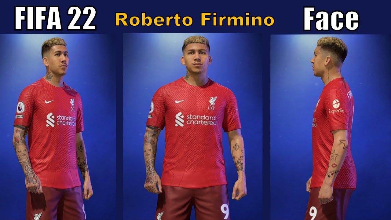 FIFA 22, Roberto Firmino Face Mod For Pc