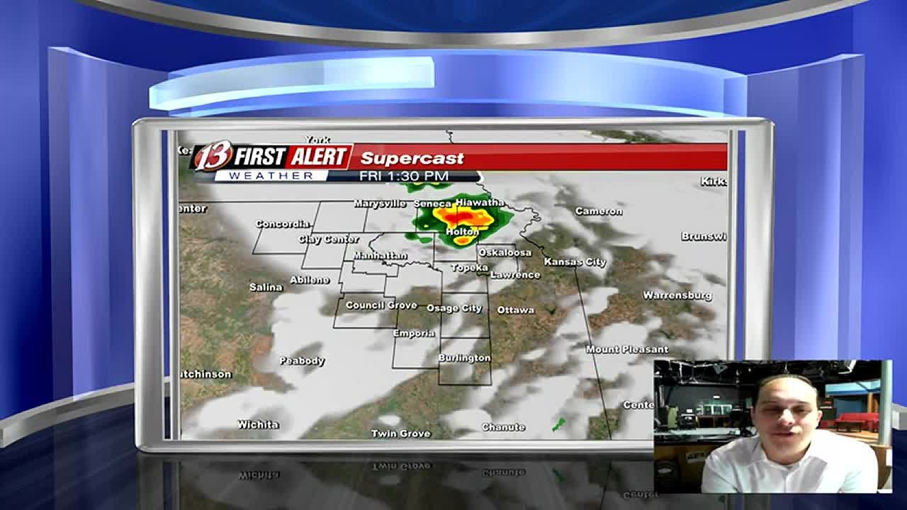 Staying hot with storm chances through Saturday - YouTube