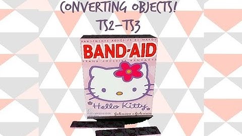 Converting Objects from TS2-TS3! (Nostalgic-Sims