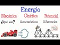 Energa mecnica cintica y potencial fcil y rpido  fsica 