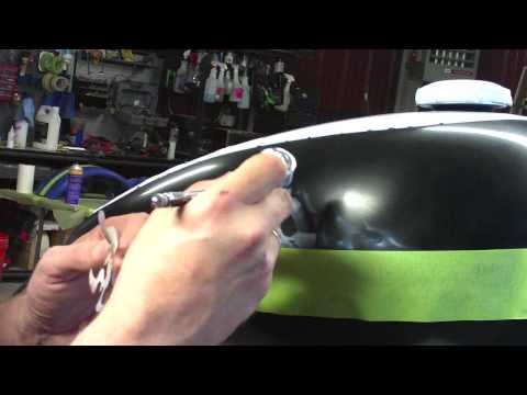 Airbrushing with Pocket GraFx Pyro