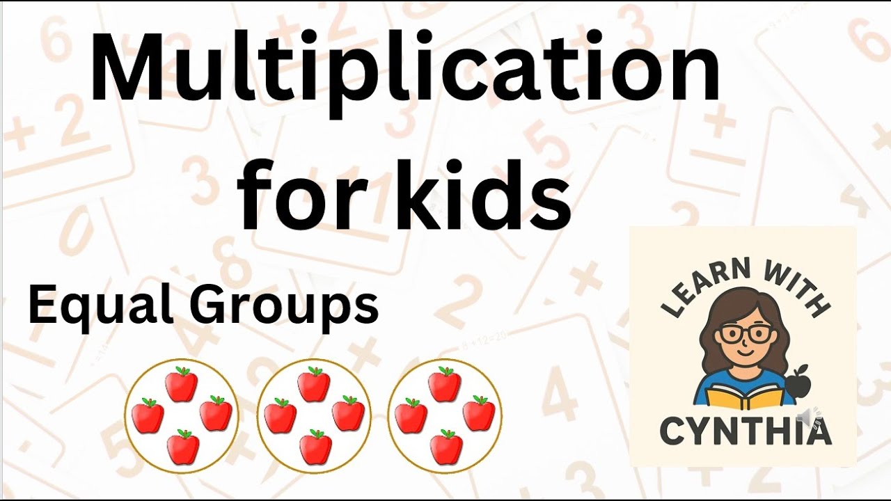 Multiplication by Equal Groups | Easy steps for kids