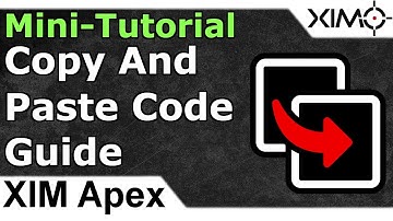 XIM Apex - Copy And Paste Code Tutorial & Error Troubleshooting