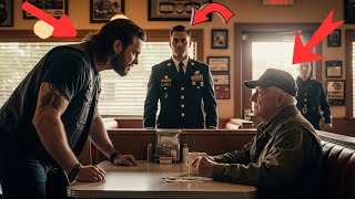 Biker Publicly Mocks 76-Year-Old Veteran — But a Soldier Walks In and Changes Everything