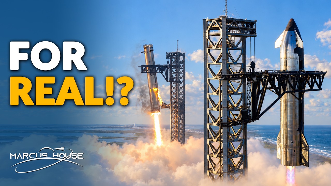 Will SpaceX REALLY Go All In on Starship's Next Flight!? | 26:23 | Marcus House | 590K subscribers | 14,082 views | October 17, 2026