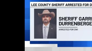 Lee County Sheriff Arrested