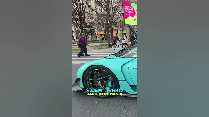 Andrew Tate $3.6M KOENIGSEGG JESKO test drive 😱