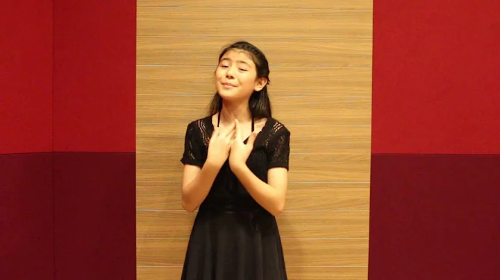 Melissa Hecker, 11 years old. Singapore . Performi...