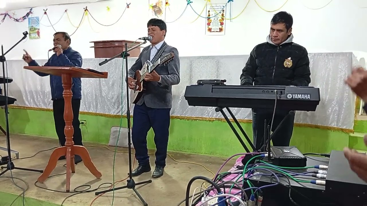 Ministerio Martin Chilon desde Cajamarca cantando en los ángeles la libertad 🇵🇪🎹