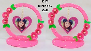 Easy & Beautiful Birthday Gift Making • Photo Hanging Birthday Gift • Handmade Birthday Gift 2024