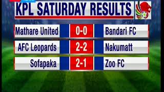 Kenya premier league Saturday results