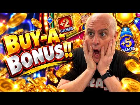 I Kept BUYING the Bonus and Every One Felt Like a Gamble!!