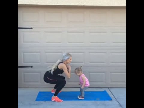 Alexa Jean Brown HOME WORKOUT - WORKOUT MOMMY - MOM AND BABY WORKOUT - PART  6 - YouTube