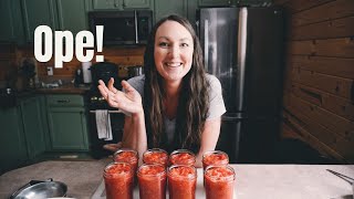 Canning Frozen Tomatoes (Watch THIS Before Trying It!)