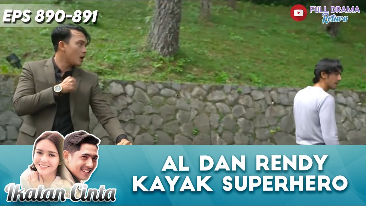 COCOK KALO UDAH DUET BERANTEM! AL DAN RENDY KAYAK SUPERHERO - IKATAN CINTA