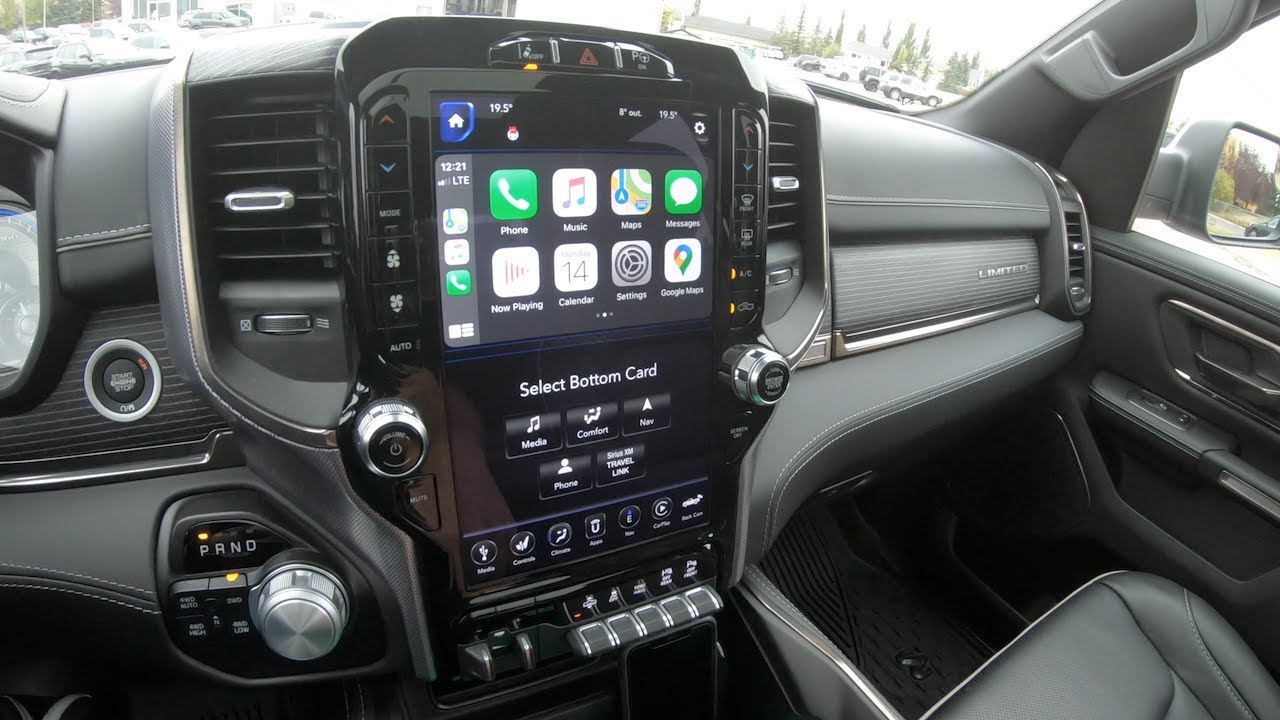 RAM 1500 Limited - 12 Inch Infotainment System Review - YouTube