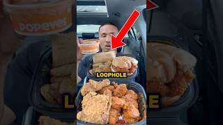 He found a loophole to get free food 🍟