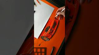Drawing A Realistic Car, Toyota Supra, Fast & Furious Paul Walker