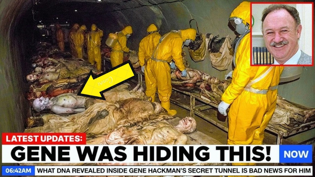 What DNA Revealed Inside Gene Hackman’s Secret Tunnel Left Everyone Stunned