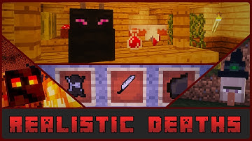 Minecraft - Realistic Deaths Mod Showcase [1.7.10]
