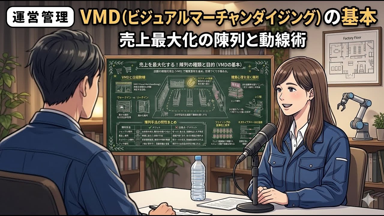【１次・聞き流し】VMD（ビジュアルマーチャンダイジング）の基本（運営管理）