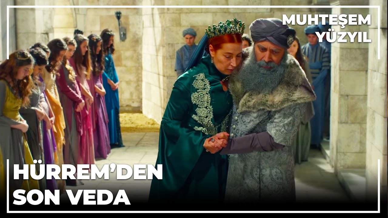 Hürrem'den son veda - Muhteşem Yüzyıl 134.Bölüm - YouTube