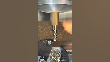 CNC lathe processing #cnc #lathe #cncmachine #shorts