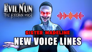 Evil Nun: The Broken Mask Sister Madeline New Voice Lines [When She Sees The Player]