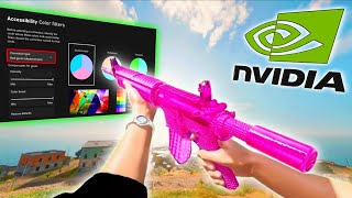 How to get Color Filters on Console 🤩 + (Best Warzone Settings)
