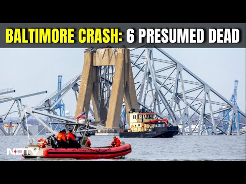 Baltimore Ship Crash | US Bridge Collapse: 6 Feared Dead, Indian Crew Safe On Ship That Collided - NDTV