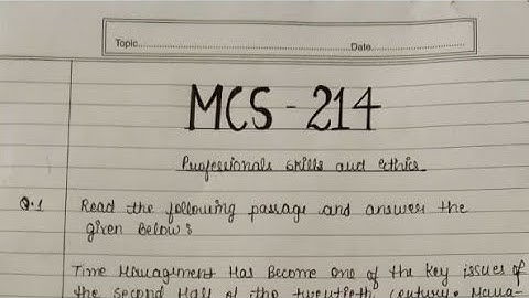 MCS 214 ENGLISH MEDIUM HANDWRITTEN ASSIGNMENT 2021-22 | FOR PDF WHATSAPP ON 9354372788