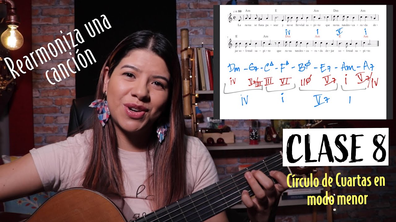 CLASE 8 - Rearmonización con círculo de cuartas en modo menor