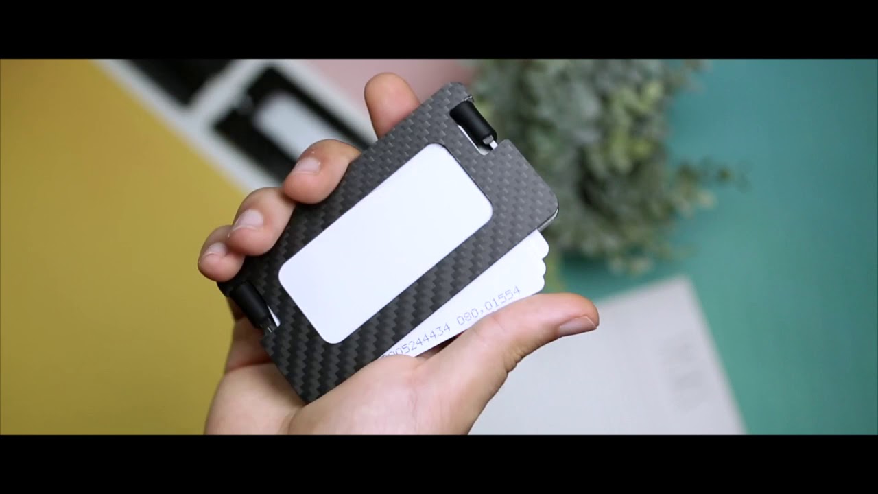 CRATE 2.0 Utilitarian Minimal Wallet (Stealth Black) video thumbnail
