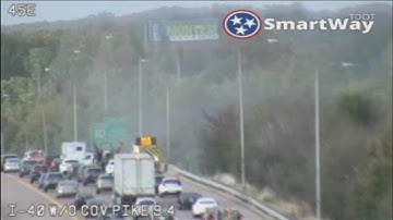 Police investigating crash over 2-40 bridge