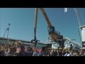 Huge Caterpillar multi-docker excavator