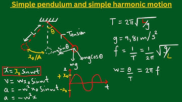 Simple pendulum and Simple Harmonic Motion - Basic Introduction